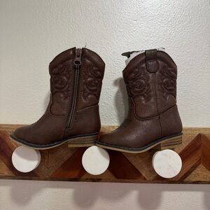 Cat & Jack Kids Cowboy Boots 5c baby toddler
